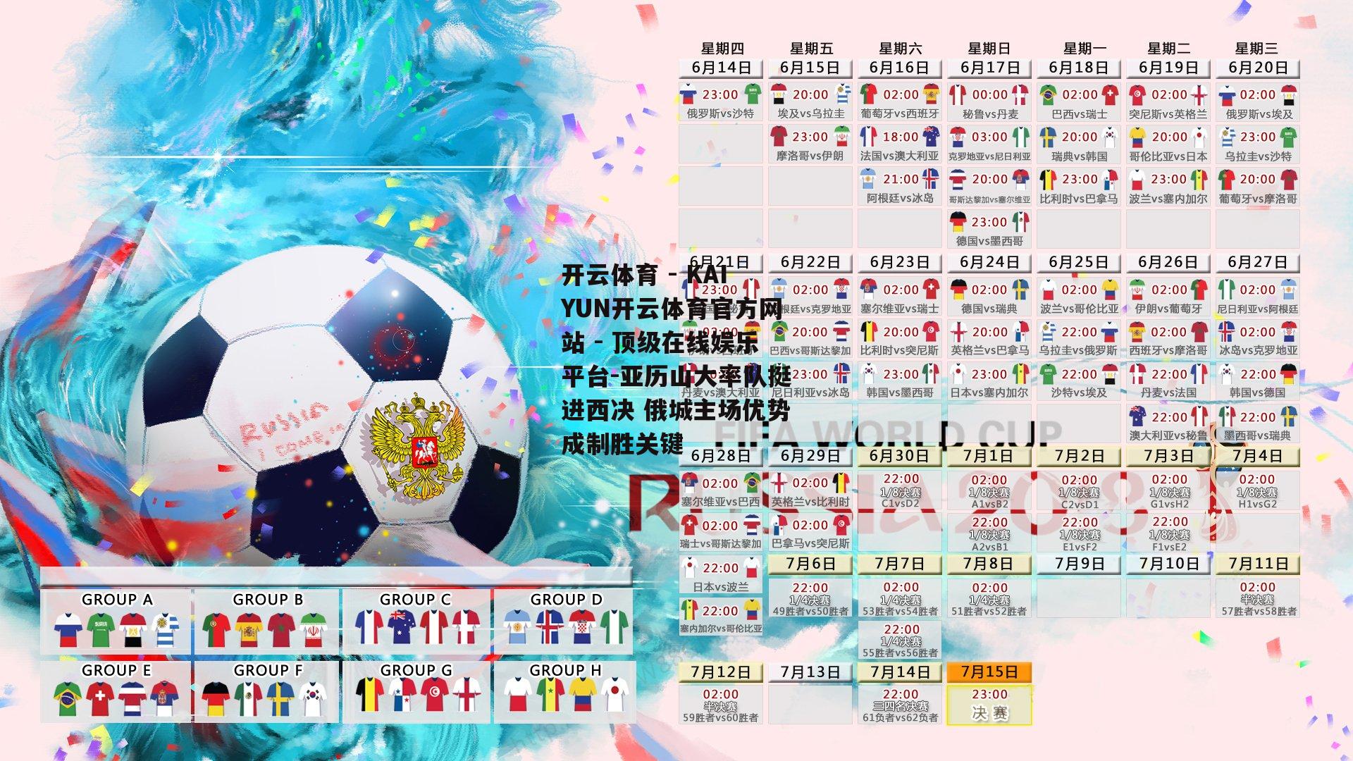 亚历山大率队挺进西决 俄城主场优势成制胜关键